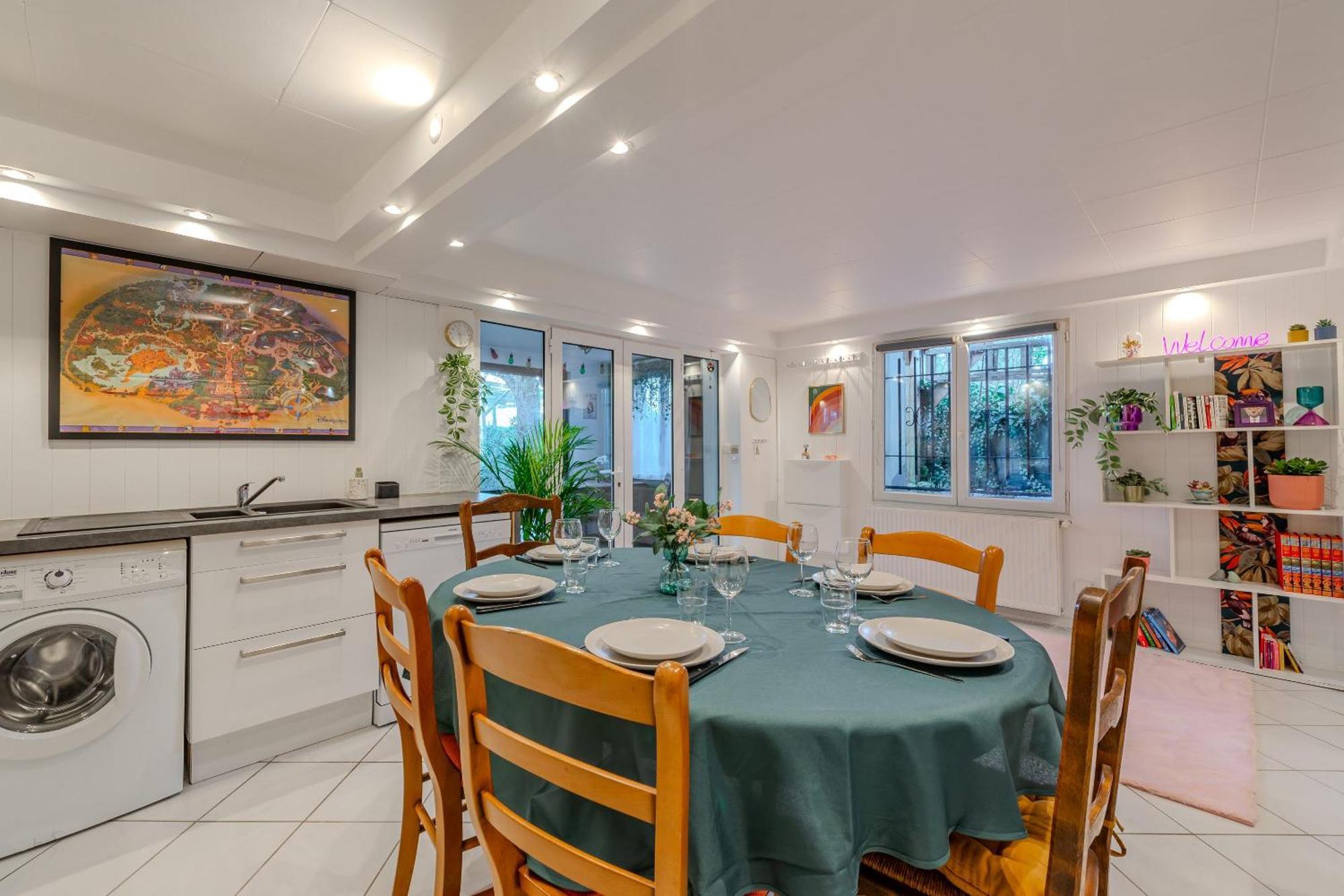 L'Oasis - Disney 10Min - Paris - Vallee Village - Parking Chessy (Seine-et-Marne) Exterior foto